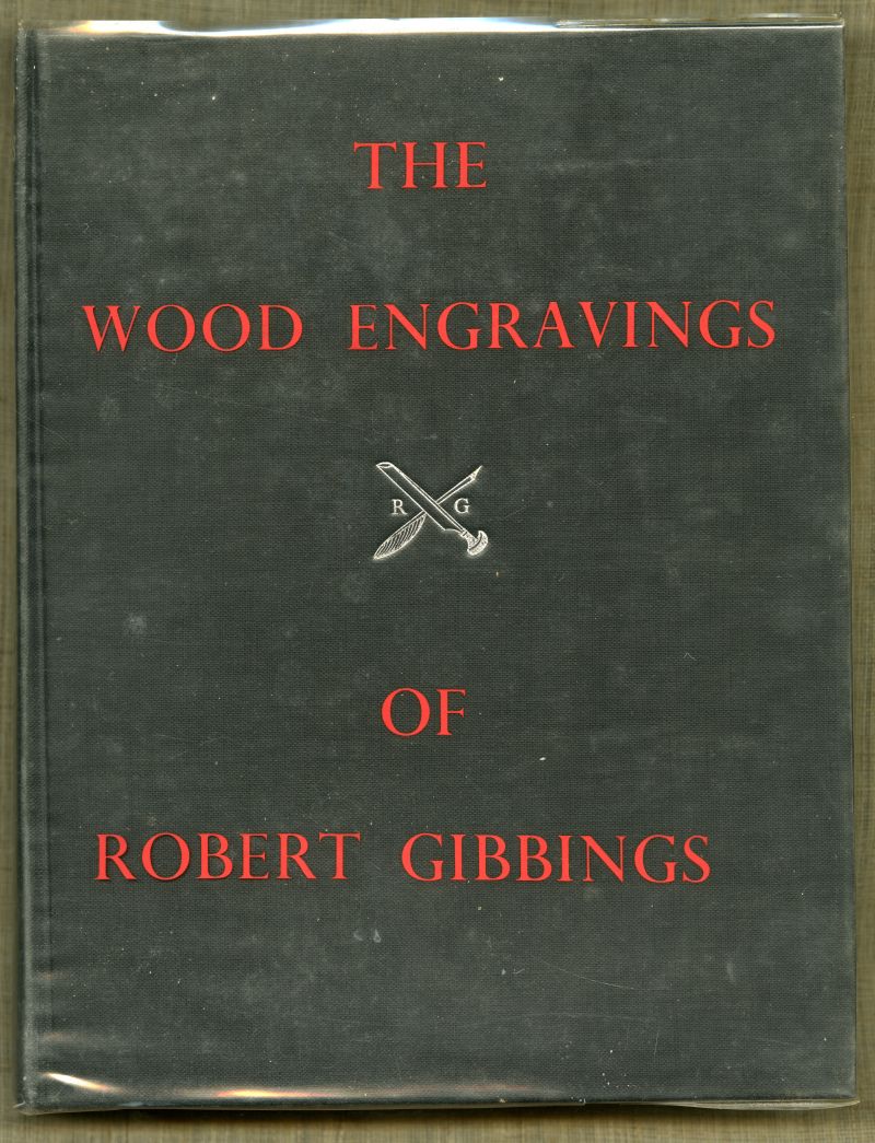 1959年の『ロバート・ギビングスの木版画』表紙